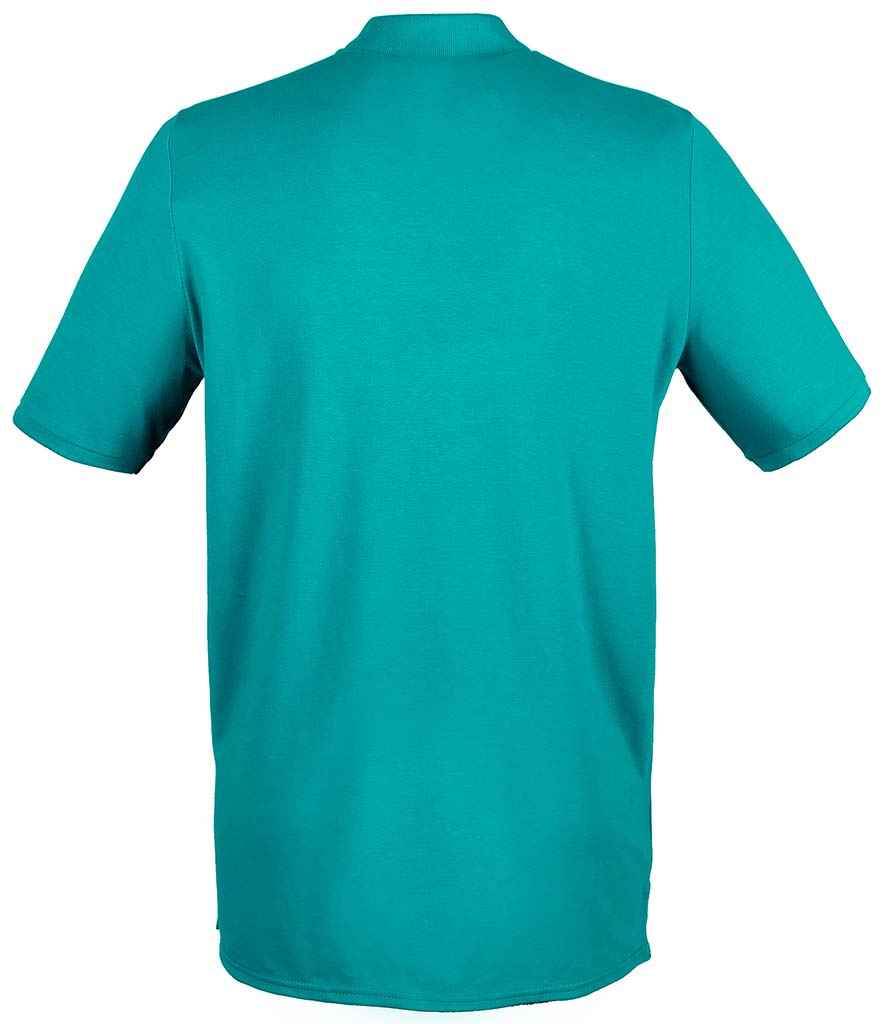 Henbury Modern Fit Cotton Pique Polo Shirt - (2nd Colours) in by Henbury — Custom branded clothing by Print Press, featuring premium embroidery produced in our specialist print lab in the UK.