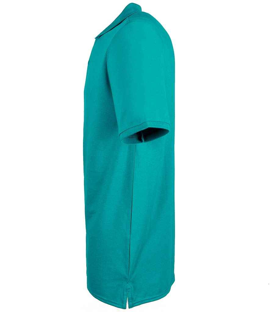 Henbury Modern Fit Cotton Pique Polo Shirt - (2nd Colours) in by Henbury — Custom branded clothing by Print Press, featuring premium embroidery produced in our specialist print lab in the UK.