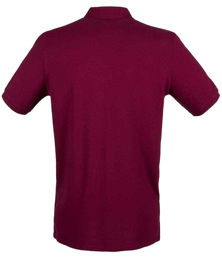 Henbury Modern Fit Cotton Pique Polo Shirt - (2nd Colours) in by Henbury — Custom branded clothing by Print Press, featuring premium embroidery produced in our specialist print lab in the UK.