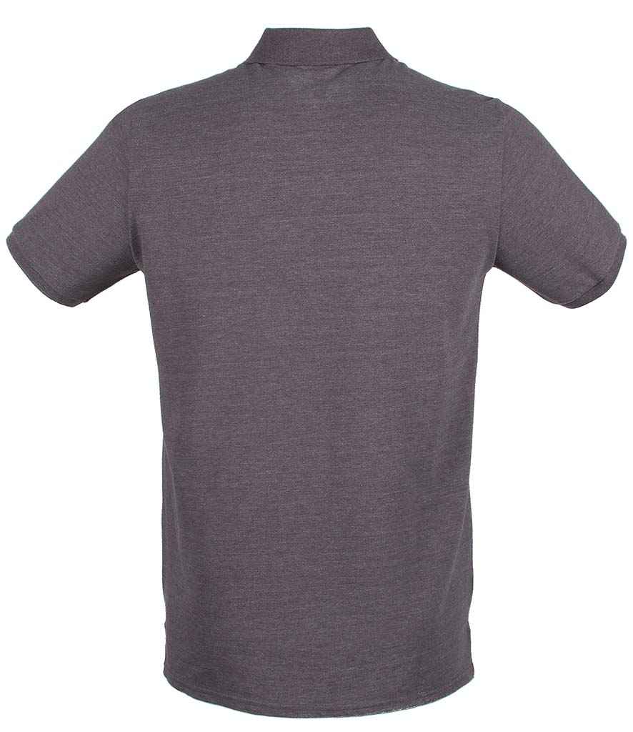 Henbury Modern Fit Cotton Pique Polo Shirt - (2nd Colours) in by Henbury — Custom branded clothing by Print Press, featuring premium embroidery produced in our specialist print lab in the UK.