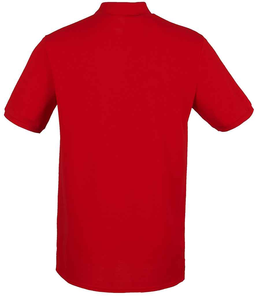 Henbury Modern Fit Cotton Pique Polo Shirt - (2nd Colours) in by Henbury — Custom branded clothing by Print Press, featuring premium embroidery produced in our specialist print lab in the UK.