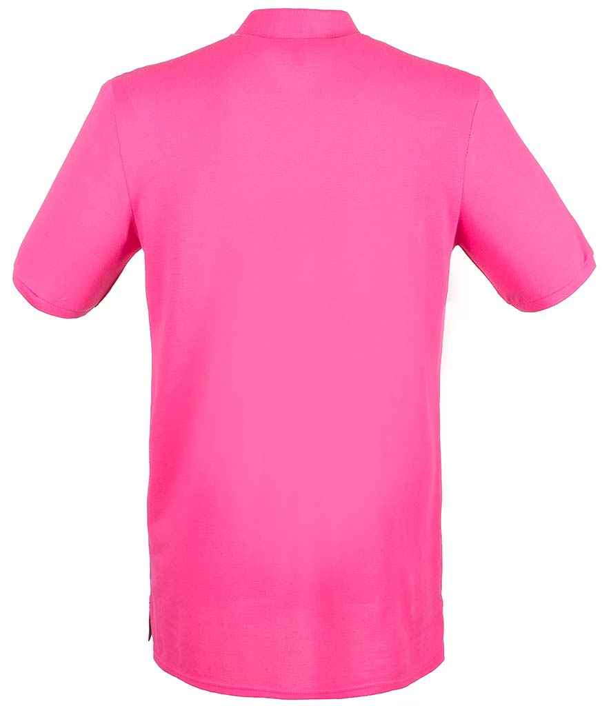 Henbury Modern Fit Cotton Pique Polo Shirt - (2nd Colours) in by Henbury — Custom branded clothing by Print Press, featuring premium embroidery produced in our specialist print lab in the UK.