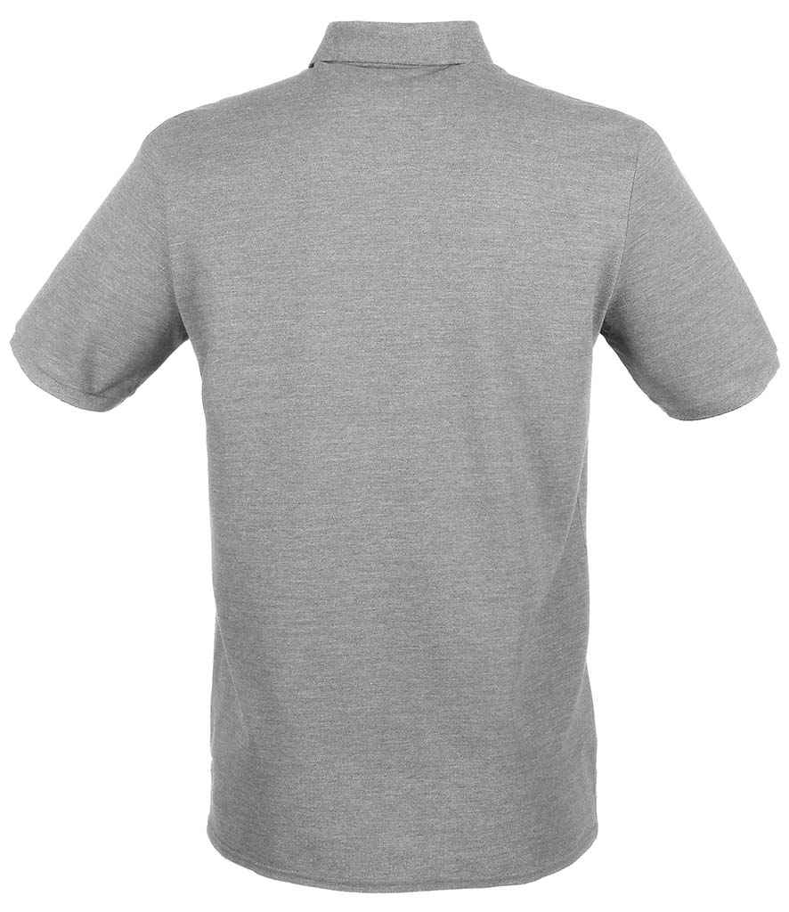 Henbury Modern Fit Cotton Pique Polo Shirt - (2nd Colours) in by Henbury — Custom branded clothing by Print Press, featuring premium embroidery produced in our specialist print lab in the UK.