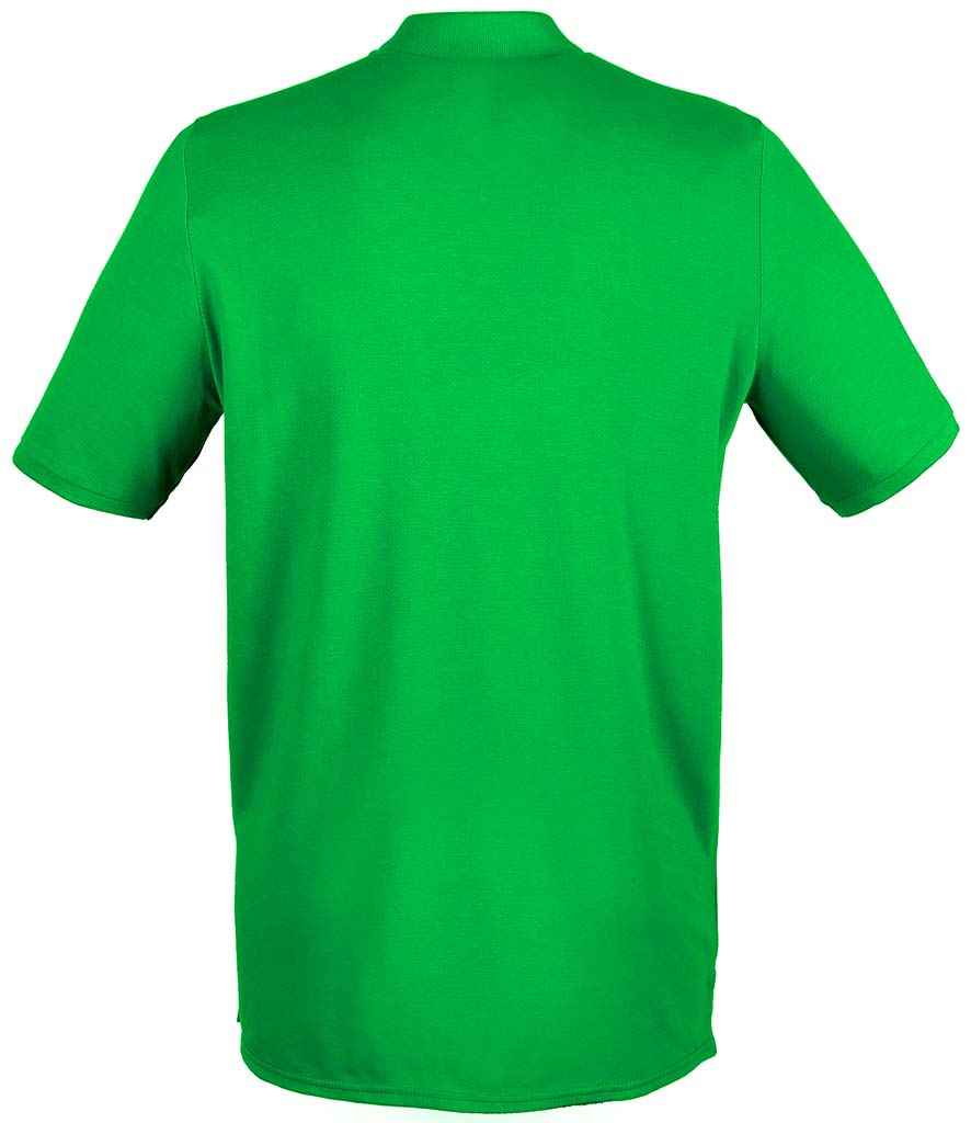 Henbury Modern Fit Cotton Pique Polo Shirt - (2nd Colours) in by Henbury — Custom branded clothing by Print Press, featuring premium embroidery produced in our specialist print lab in the UK.