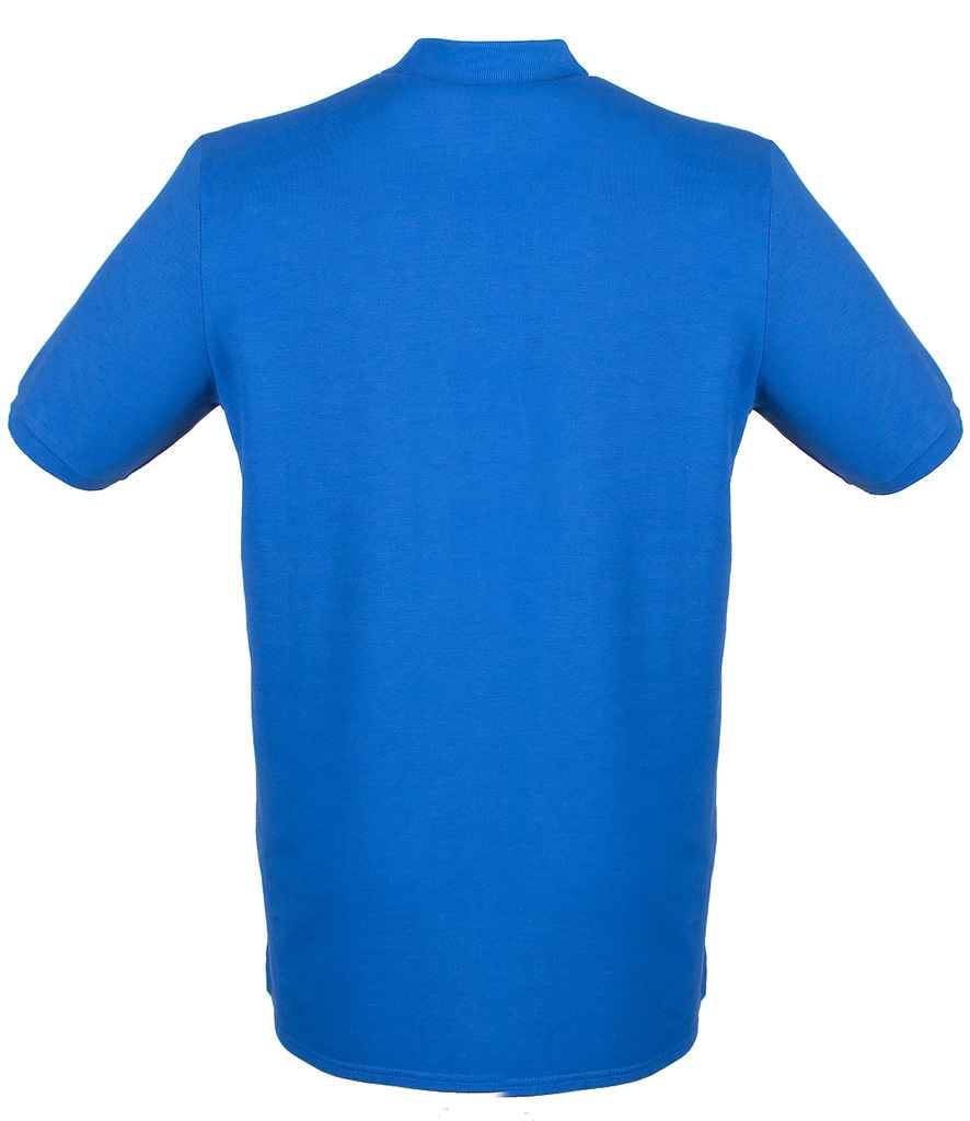Henbury Modern Fit Cotton Pique Polo Shirt in by Henbury — Custom branded clothing by Print Press, featuring premium embroidery produced in our specialist print lab in the UK.