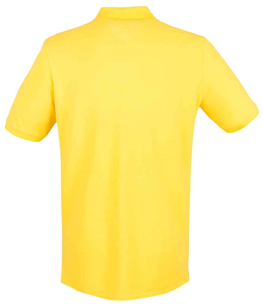 Henbury Modern Fit Cotton Pique Polo Shirt in by Henbury — Custom branded clothing by Print Press, featuring premium embroidery produced in our specialist print lab in the UK.