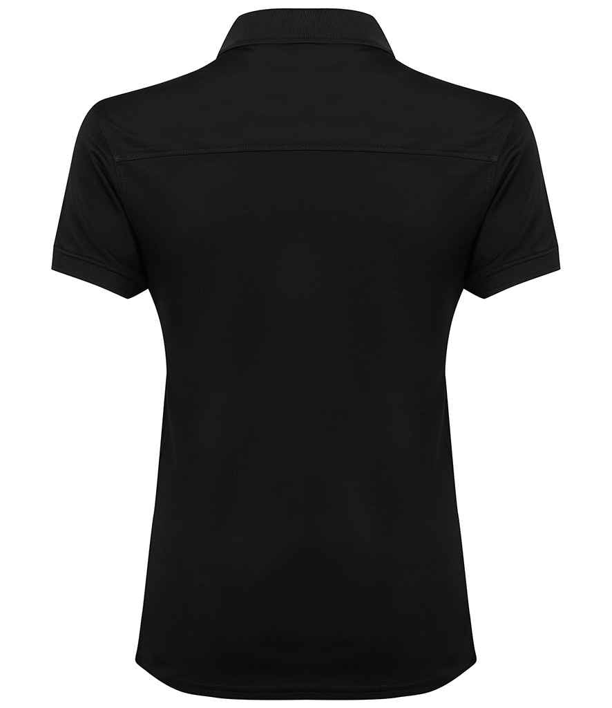 Henbury Ladies Slim Fit Stretch Microfine Pique Polo Shirt in by Henbury — Custom branded clothing by Print Press, featuring premium embroidery produced in our specialist print lab in the UK.