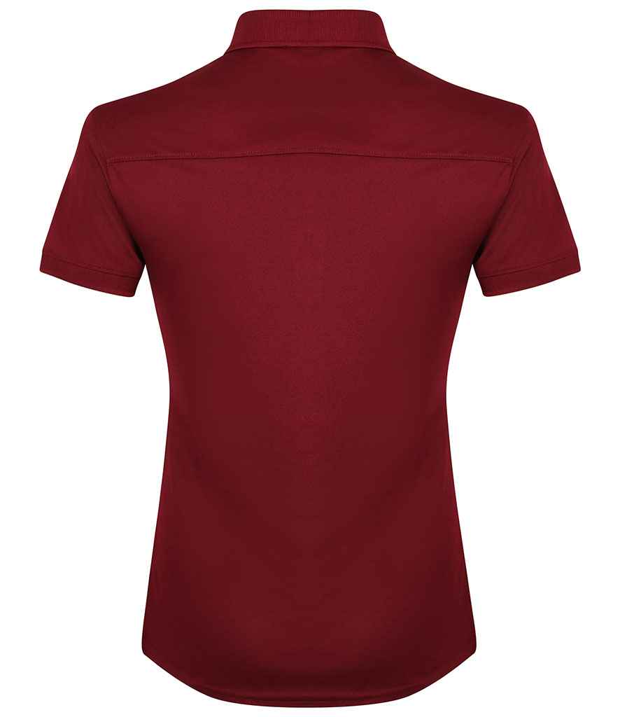 Henbury Ladies Slim Fit Stretch Microfine Pique Polo Shirt in by Henbury — Custom branded clothing by Print Press, featuring premium embroidery produced in our specialist print lab in the UK.