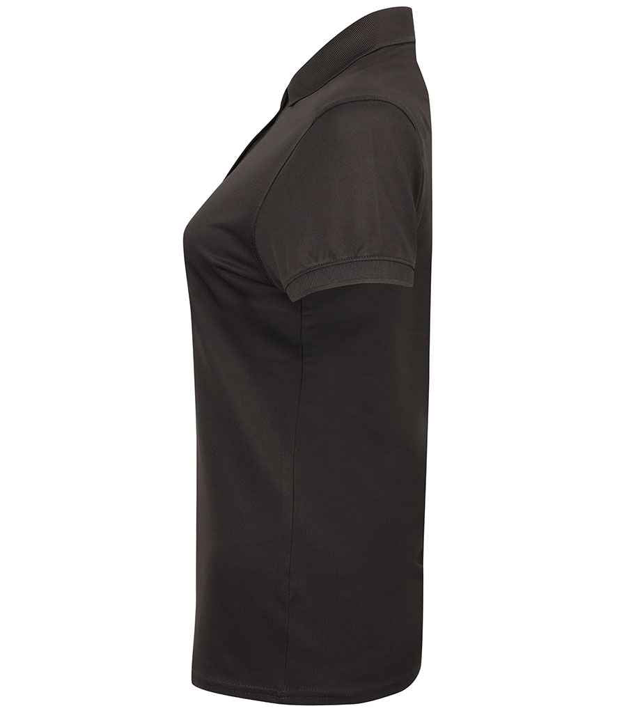 Henbury Ladies Slim Fit Stretch Microfine Pique Polo Shirt in by Henbury — Custom branded clothing by Print Press, featuring premium embroidery produced in our specialist print lab in the UK.