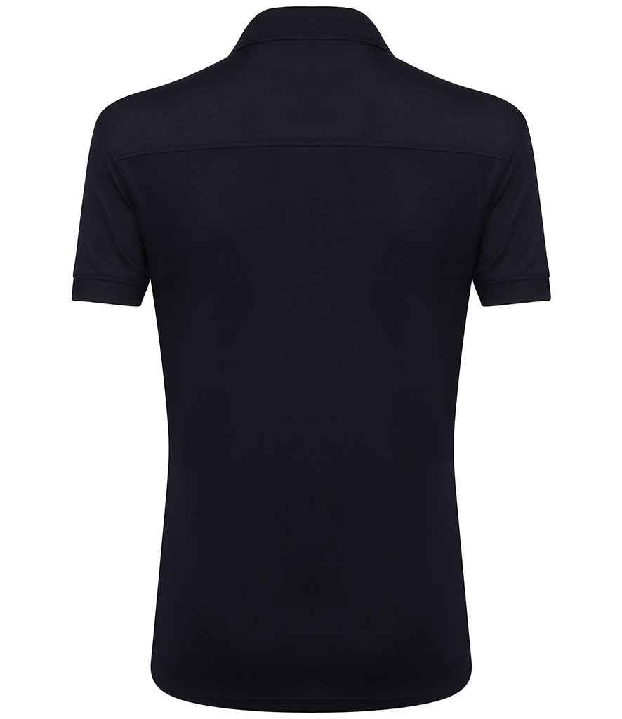 Henbury Ladies Slim Fit Stretch Microfine Pique Polo Shirt in by Henbury — Custom branded clothing by Print Press, featuring premium embroidery produced in our specialist print lab in the UK.