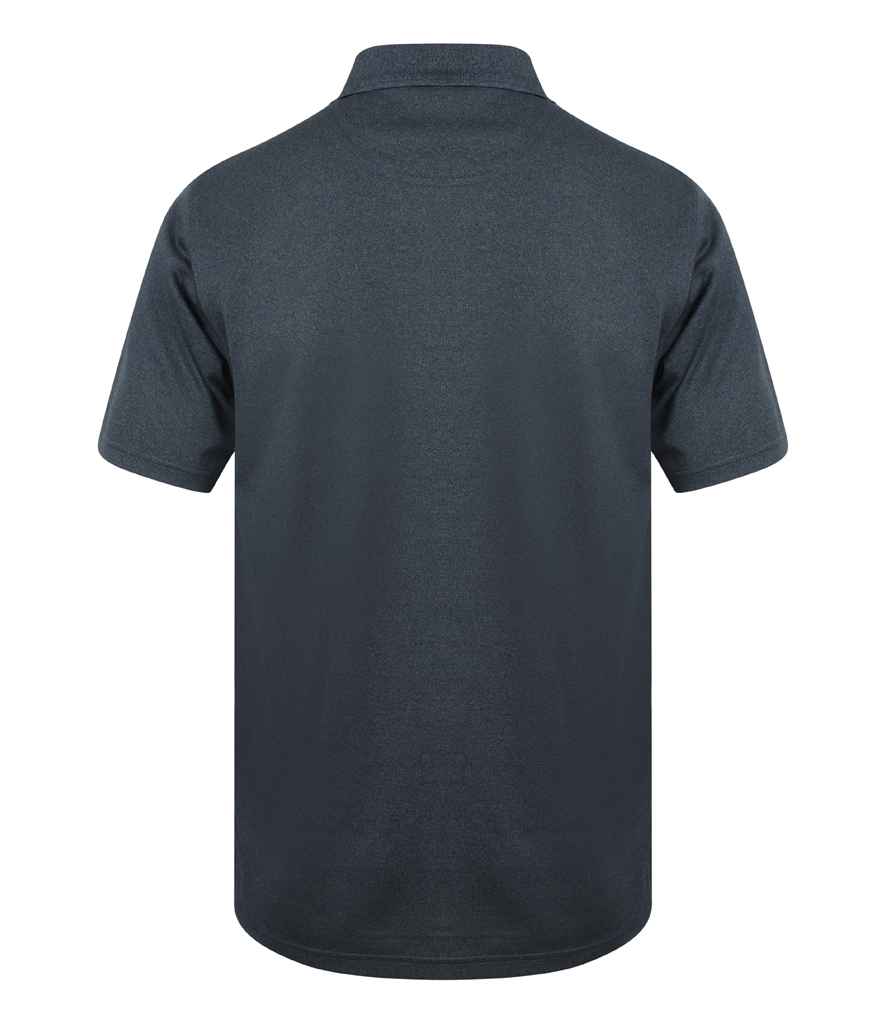 Henbury Coolplus Wicking Pique Polo Shirt - (2nd Colours) in by Henbury — Custom branded clothing by Print Press, featuring premium embroidery produced in our specialist print lab in the UK.