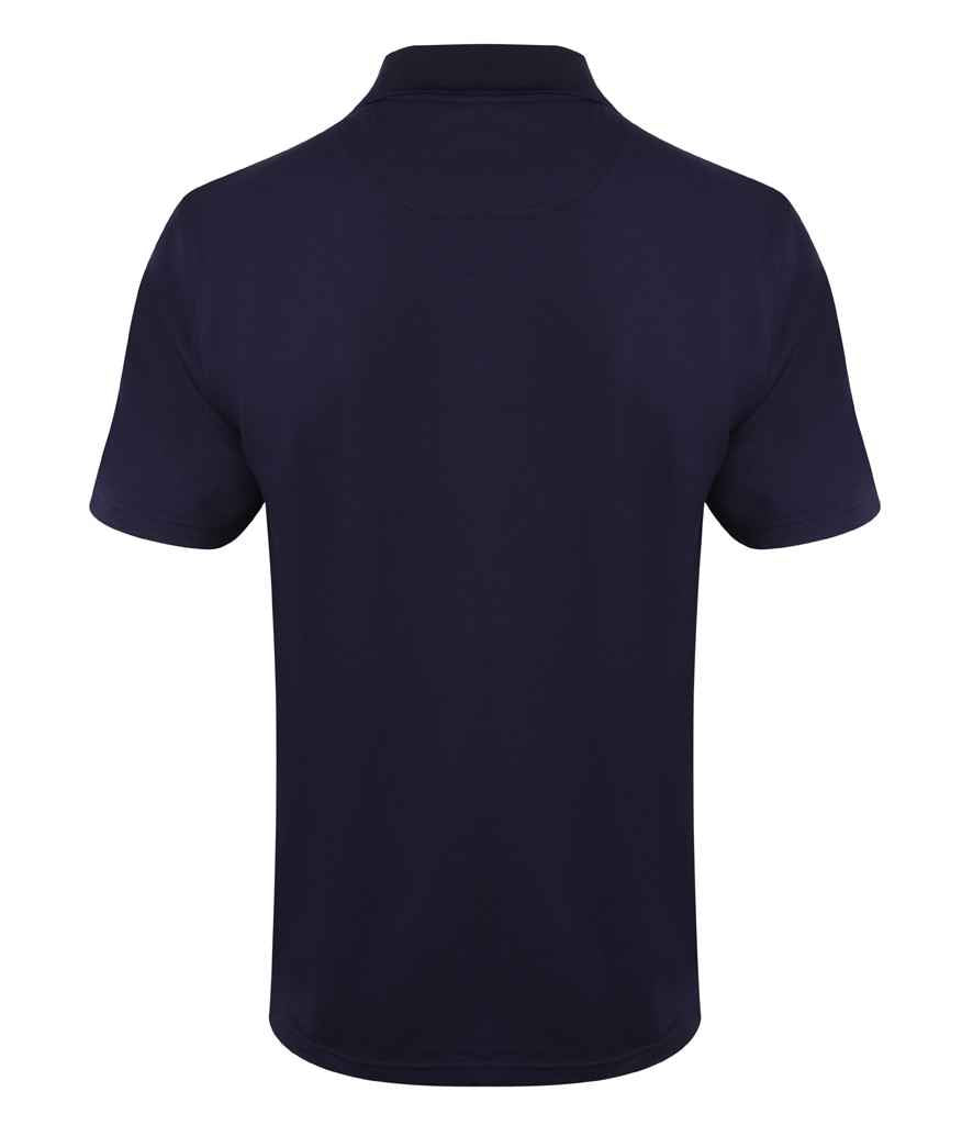 Henbury Coolplus Wicking Pique Polo Shirt in by Henbury — Custom branded clothing by Print Press, featuring premium embroidery produced in our specialist print lab in the UK.