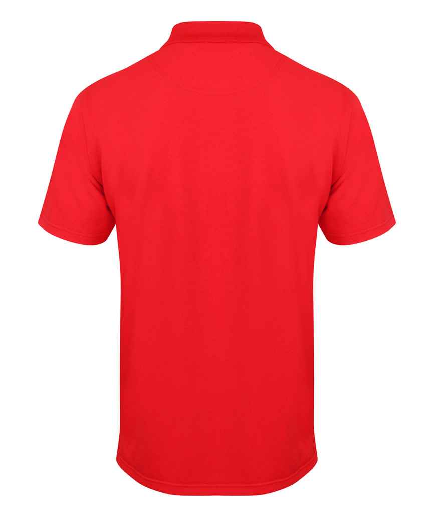 Henbury Coolplus Wicking Pique Polo Shirt in by Henbury — Custom branded clothing by Print Press, featuring premium embroidery produced in our specialist print lab in the UK.