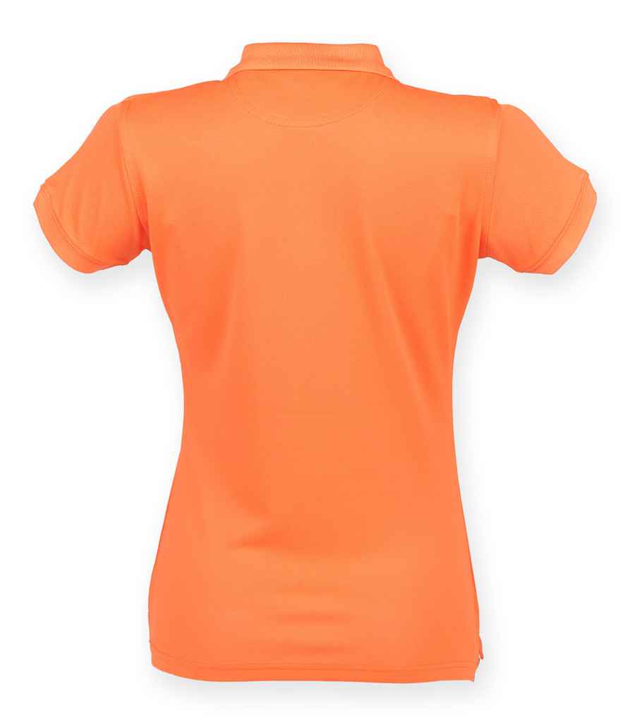 Henbury Ladies Coolplus Wicking Pique Polo Shirt - (2nd Colours) in by Henbury — Custom branded clothing by Print Press, featuring premium embroidery produced in our specialist print lab in the UK.
