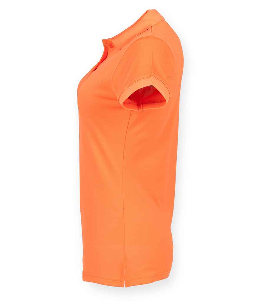 Henbury Ladies Coolplus Wicking Pique Polo Shirt - (2nd Colours) in by Henbury — Custom branded clothing by Print Press, featuring premium embroidery produced in our specialist print lab in the UK.