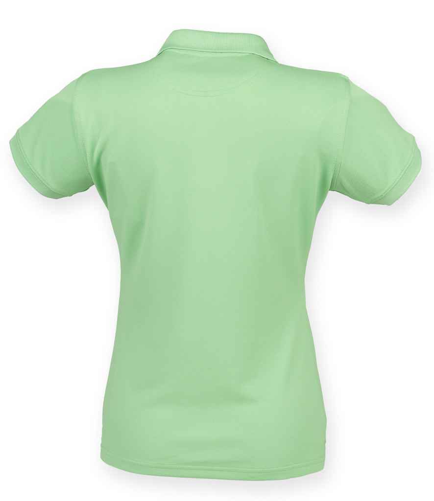 Henbury Ladies Coolplus Wicking Pique Polo Shirt in by Henbury — Custom branded clothing by Print Press, featuring premium embroidery produced in our specialist print lab in the UK.