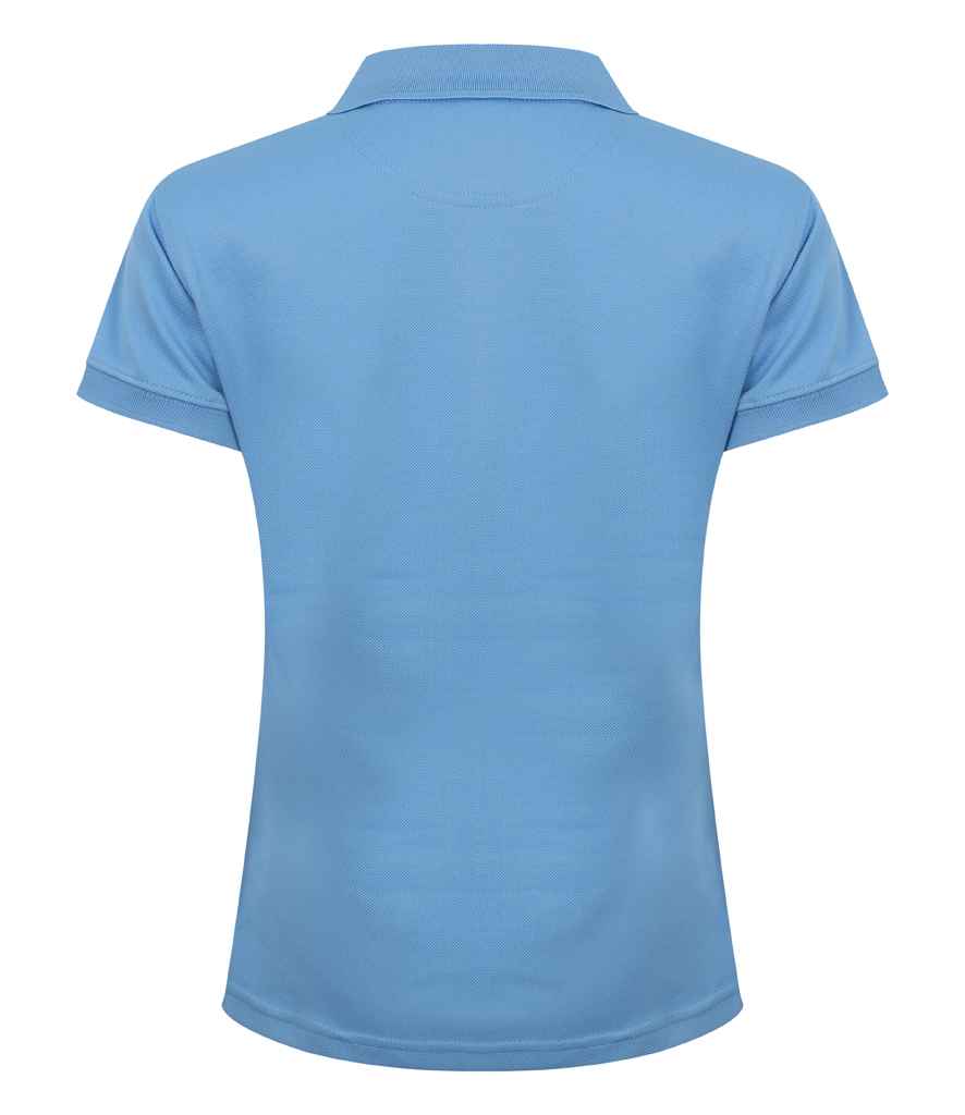 Henbury Ladies Coolplus Wicking Pique Polo Shirt in by Henbury — Custom branded clothing by Print Press, featuring premium embroidery produced in our specialist print lab in the UK.