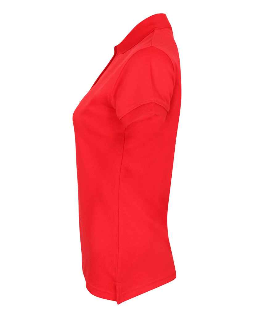 Henbury Ladies Coolplus Wicking Pique Polo Shirt in by Henbury — Custom branded clothing by Print Press, featuring premium embroidery produced in our specialist print lab in the UK.