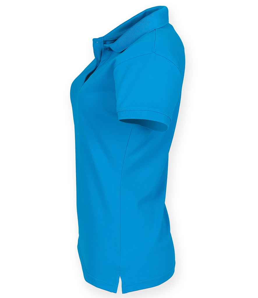 Henbury Ladies Coolplus Wicking Pique Polo Shirt in by Henbury — Custom branded clothing by Print Press, featuring premium embroidery produced in our specialist print lab in the UK.