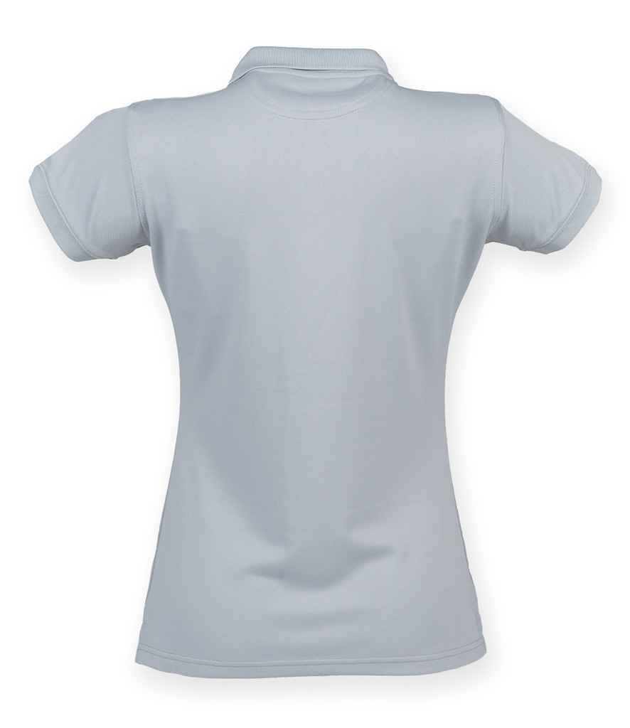 Henbury Ladies Coolplus Wicking Pique Polo Shirt in by Henbury — Custom branded clothing by Print Press, featuring premium embroidery produced in our specialist print lab in the UK.