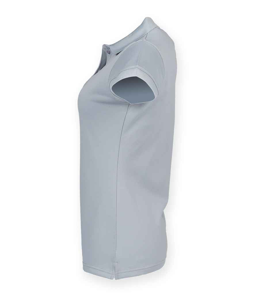 Henbury Ladies Coolplus Wicking Pique Polo Shirt in by Henbury — Custom branded clothing by Print Press, featuring premium embroidery produced in our specialist print lab in the UK.