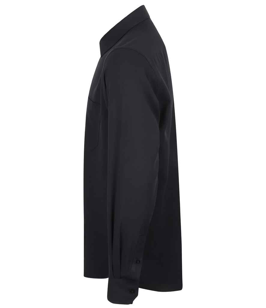 Henbury Long Sleeve Wicking Shirt in by Henbury — Custom branded clothing by Print Press, featuring premium embroidery produced in our specialist print lab in the UK.