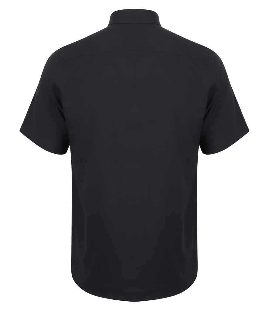 Henbury Short Sleeve Wicking Shirt in by Henbury — Custom branded clothing by Print Press, featuring premium embroidery produced in our specialist print lab in the UK.