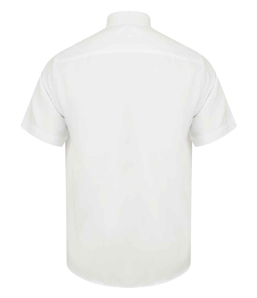 Henbury Short Sleeve Wicking Shirt in by Henbury — Custom branded clothing by Print Press, featuring premium embroidery produced in our specialist print lab in the UK.