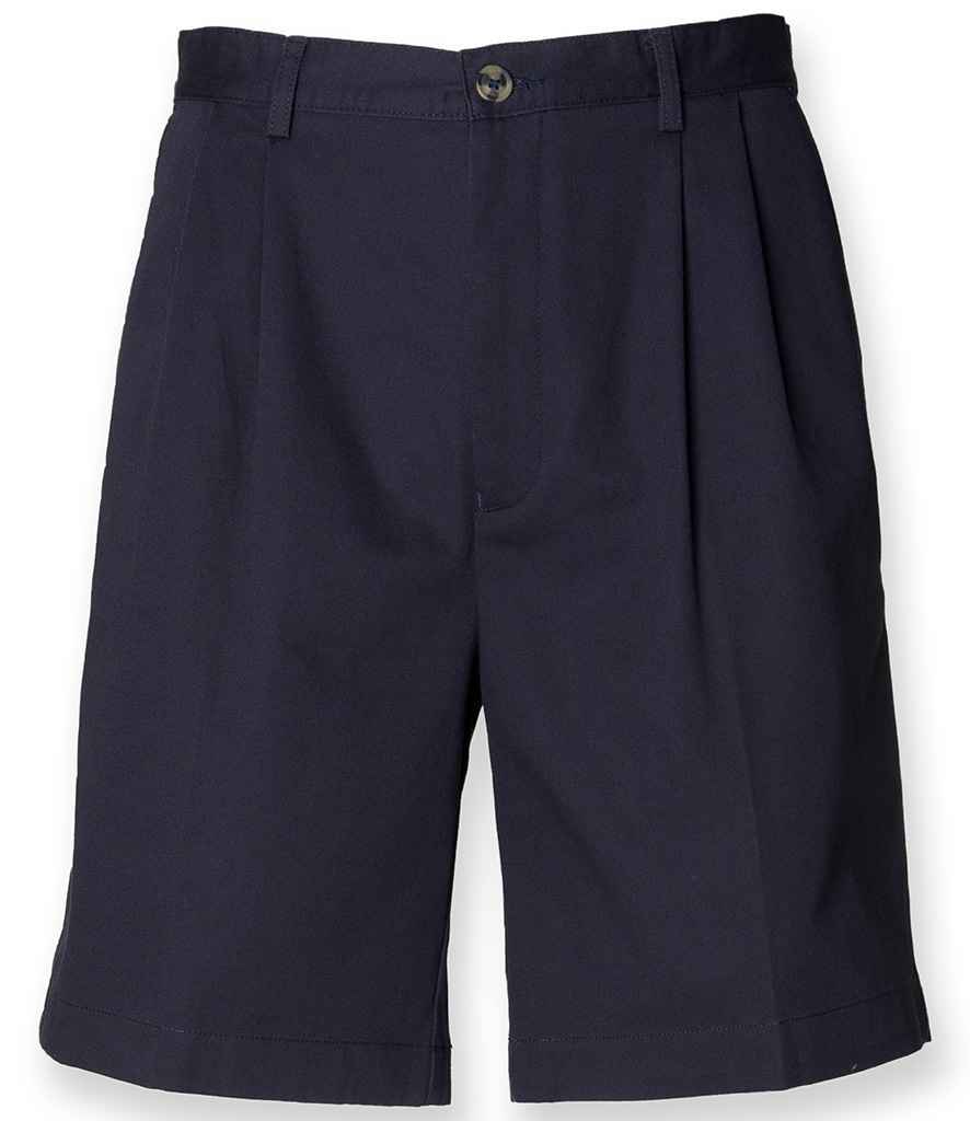 Henbury Chino Shorts in by Henbury — Custom branded clothing by Print Press, featuring premium embroidery produced in our specialist print lab in the UK.