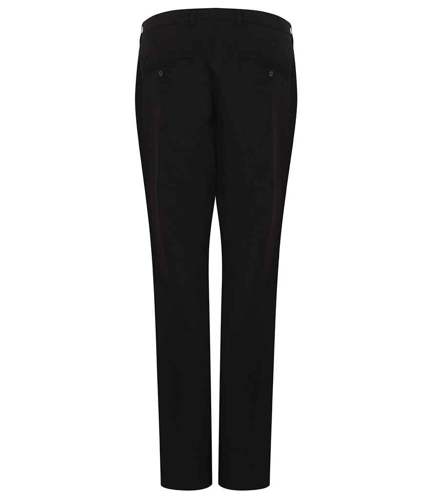 Henbury Ladies Stretch Chino Trousers in by Henbury — Custom branded clothing by Print Press, featuring premium embroidery produced in our specialist print lab in the UK.