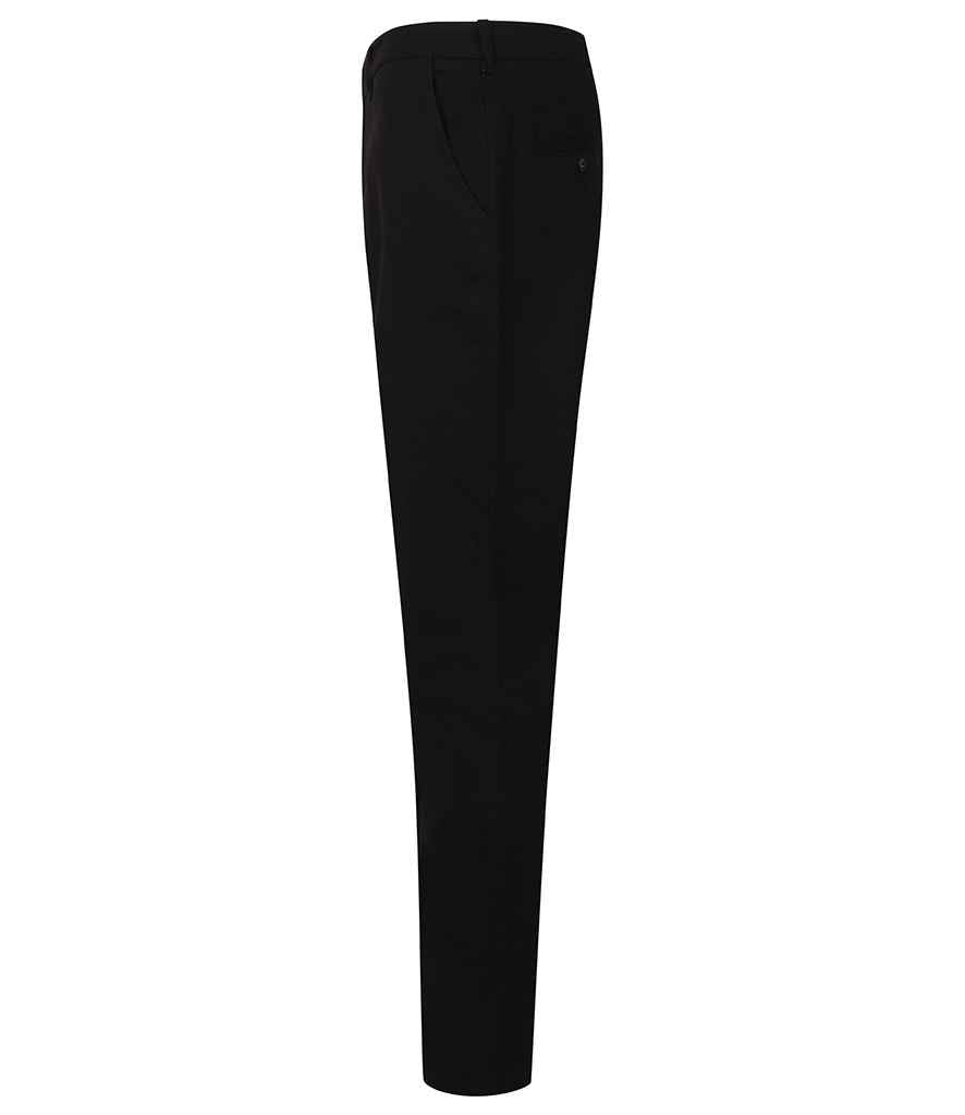 Henbury Ladies Stretch Chino Trousers in by Henbury — Custom branded clothing by Print Press, featuring premium embroidery produced in our specialist print lab in the UK.