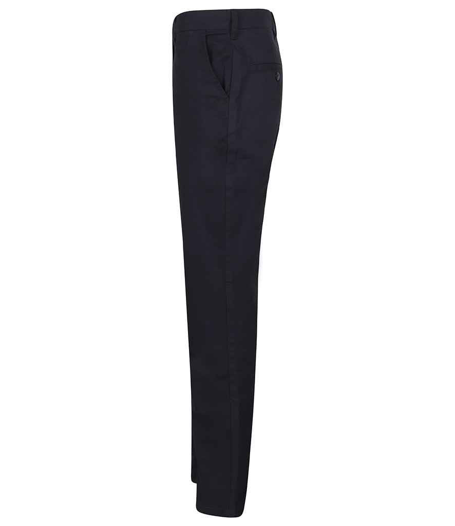 Henbury Ladies Stretch Chino Trousers in by Henbury — Custom branded clothing by Print Press, featuring premium embroidery produced in our specialist print lab in the UK.