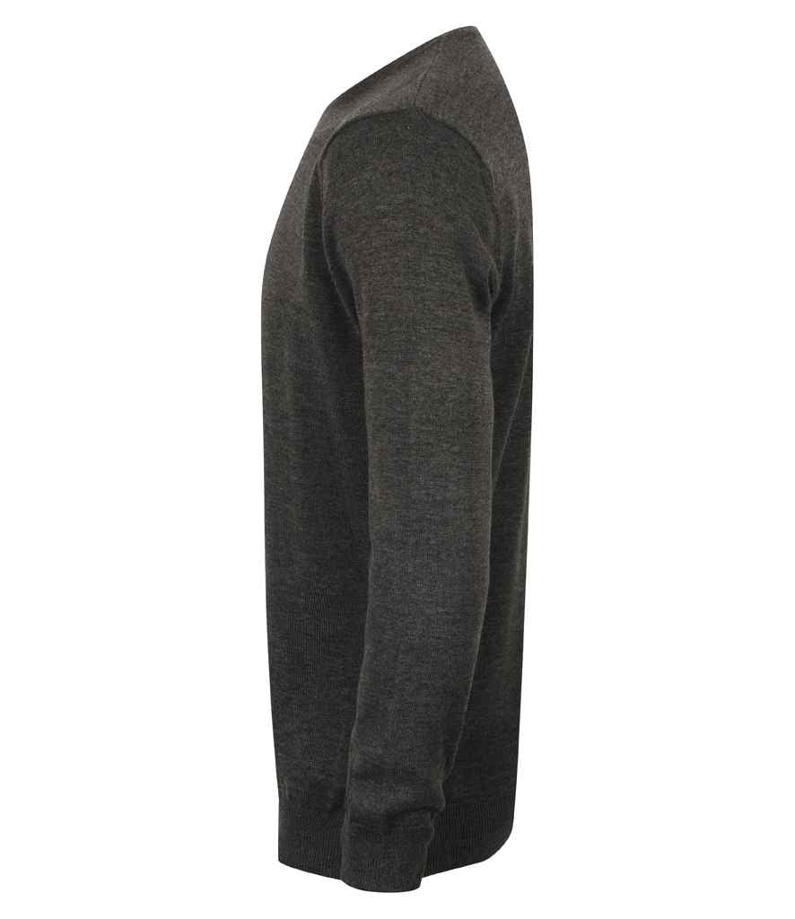 Henbury Lightweight Cotton Acrylic Crew Neck Sweater in by Henbury — Custom branded clothing by Print Press, featuring premium embroidery produced in our specialist print lab in the UK.
