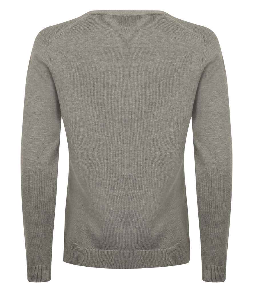 Henbury Ladies Lightweight V Neck Cardigan in by Henbury — Custom branded clothing by Print Press, featuring premium embroidery produced in our specialist print lab in the UK.