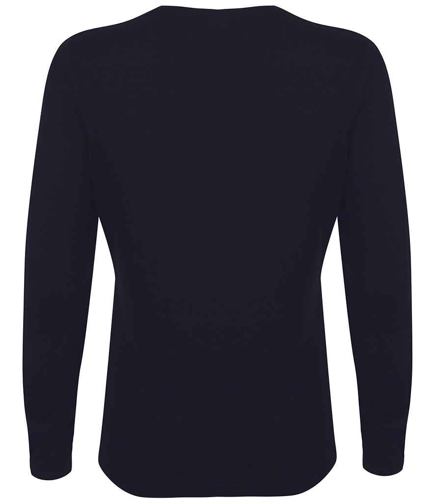 Henbury Ladies Crew Neck Sweater in by Henbury — Custom branded clothing by Print Press, featuring premium embroidery produced in our specialist print lab in the UK.
