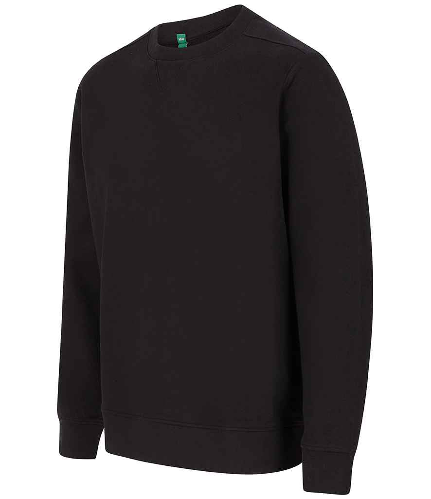Henbury Unisex Sustainable Sweatshirt in by Henbury — Custom branded clothing by Print Press, featuring premium embroidery produced in our specialist print lab in the UK.