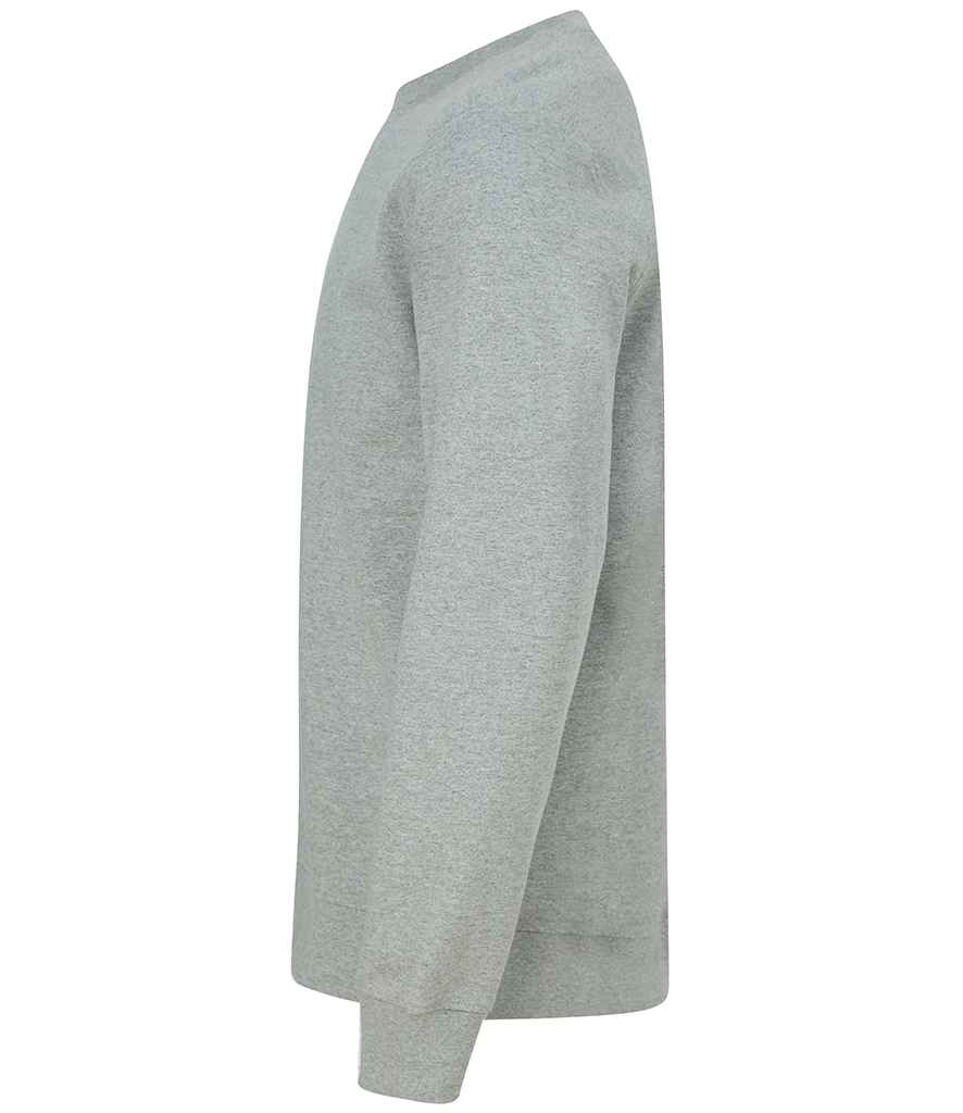Henbury Unisex Sustainable Sweatshirt in by Henbury — Custom branded clothing by Print Press, featuring premium embroidery produced in our specialist print lab in the UK.