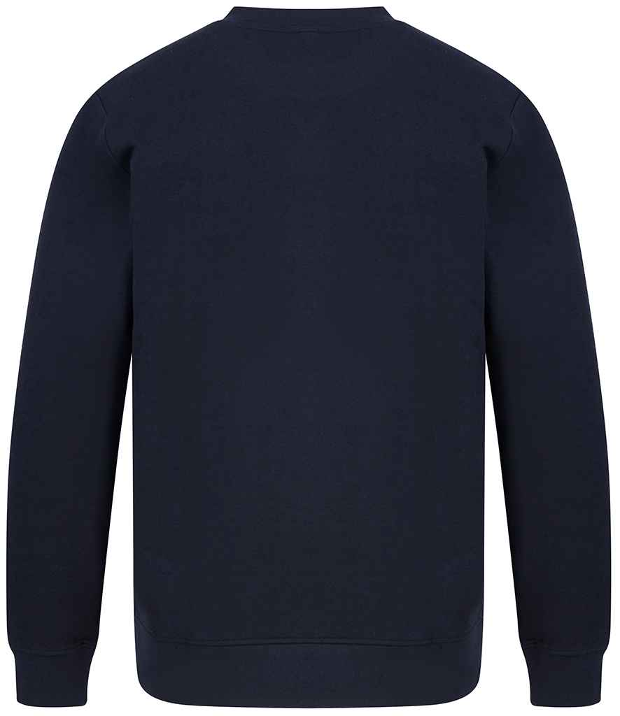 Henbury Unisex Sustainable Sweatshirt in by Henbury — Custom branded clothing by Print Press, featuring premium embroidery produced in our specialist print lab in the UK.