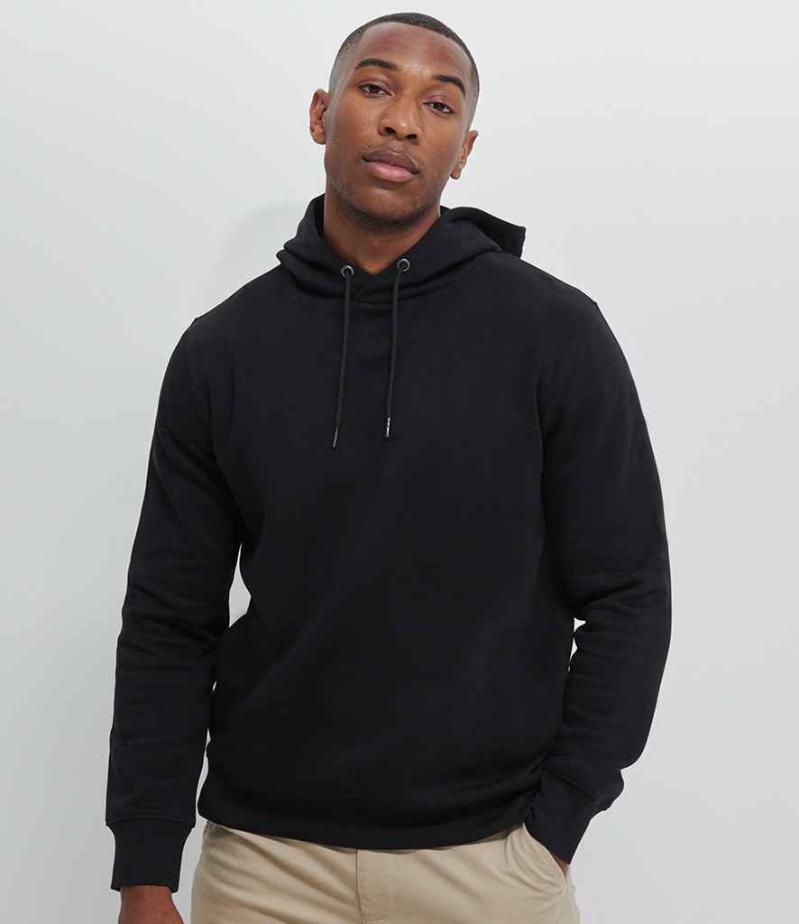 Henbury Unisex Sustainable Hoodie in Black by Henbury — Custom branded clothing by Print Press, featuring premium embroidery produced in our specialist print lab in the UK.