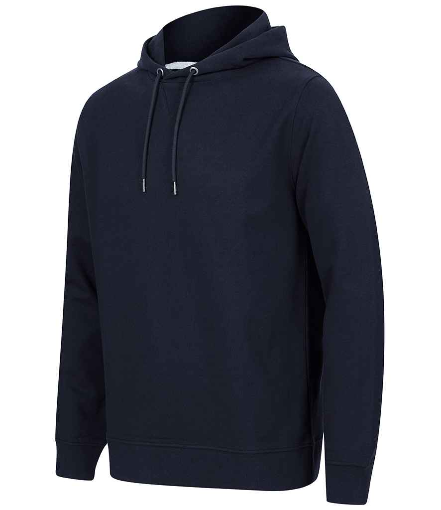Henbury Unisex Sustainable Hoodie in by Henbury — Custom branded clothing by Print Press, featuring premium embroidery produced in our specialist print lab in the UK.