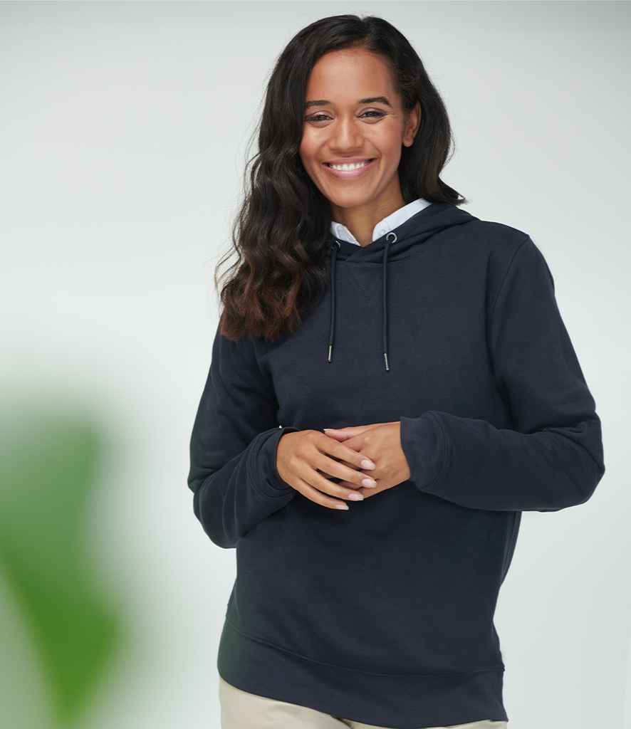 Henbury Unisex Sustainable Hoodie in Navy by Henbury — Custom branded clothing by Print Press, featuring premium embroidery produced in our specialist print lab in the UK.
