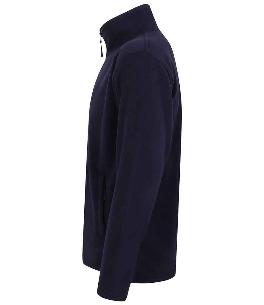 Henbury Micro Fleece Jacket in by Henbury — Custom branded clothing by Print Press, featuring premium embroidery produced in our specialist print lab in the UK.