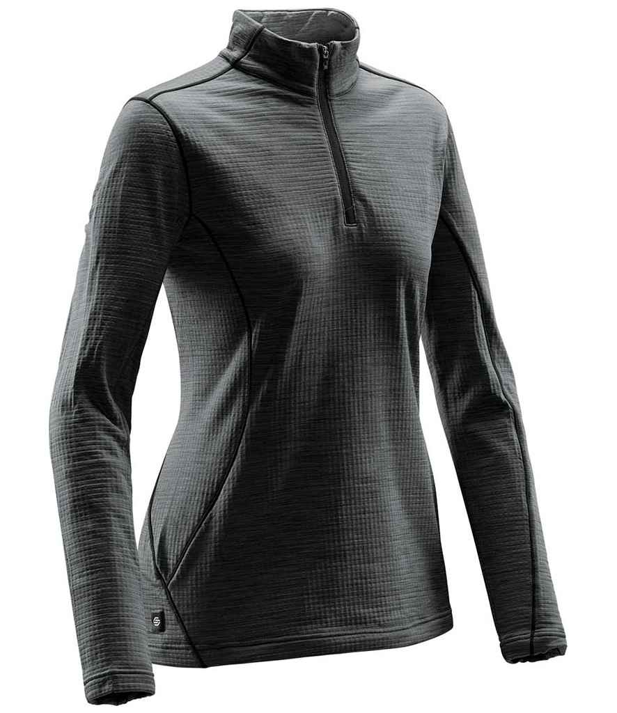 Stormtech Ladies Base Thermal Zip Neck Top in by Stormtech — Custom branded clothing by Print Press, featuring premium embroidery produced in our specialist print lab in the UK.