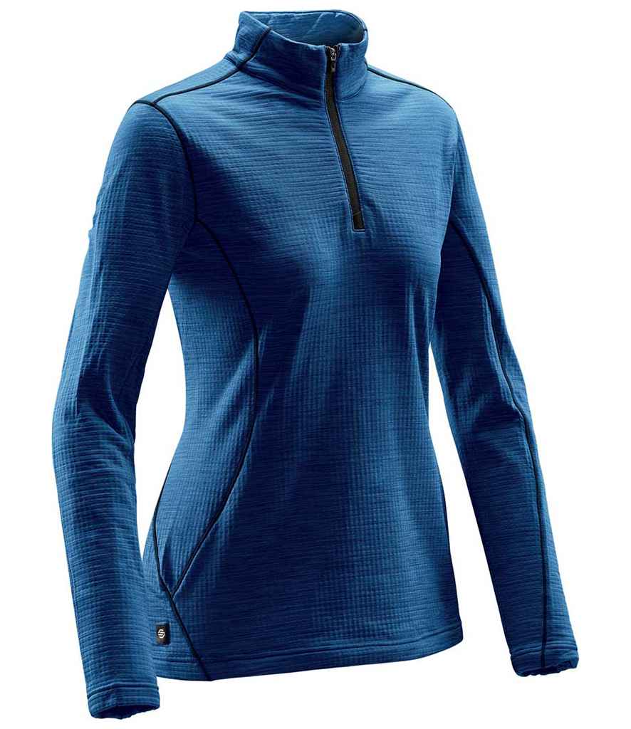Stormtech Ladies Base Thermal Zip Neck Top in by Stormtech — Custom branded clothing by Print Press, featuring premium embroidery produced in our specialist print lab in the UK.