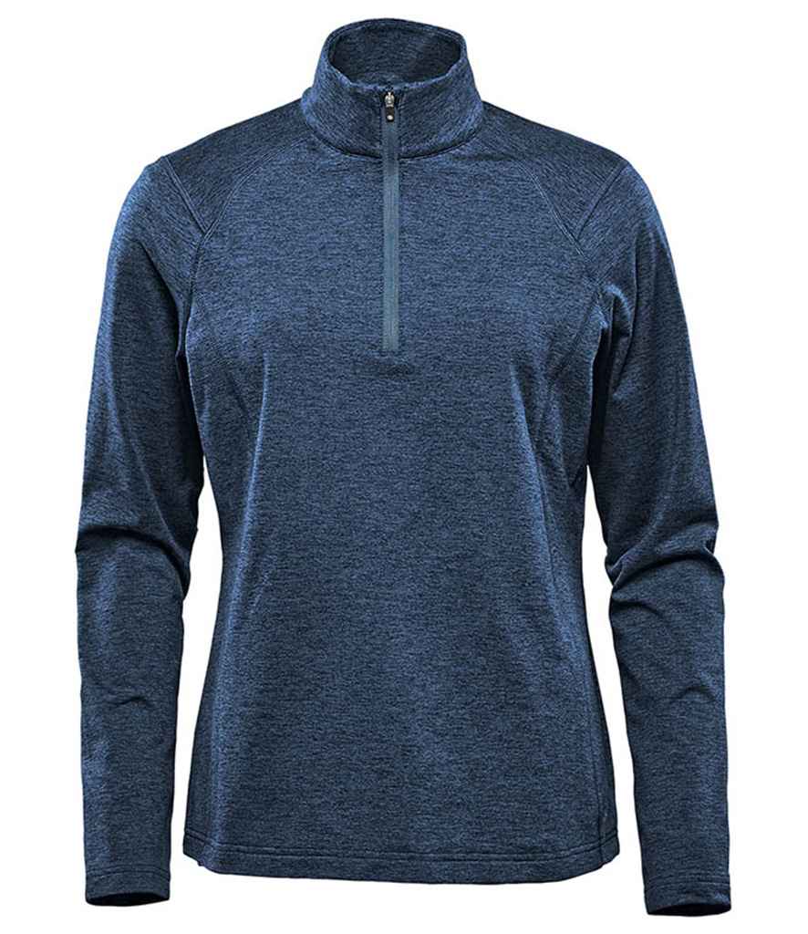 Stormtech Ladies Treeline Performance 1/4 Zip Pullover in by Stormtech — Custom branded clothing by Print Press, featuring premium embroidery produced in our specialist print lab in the UK.
