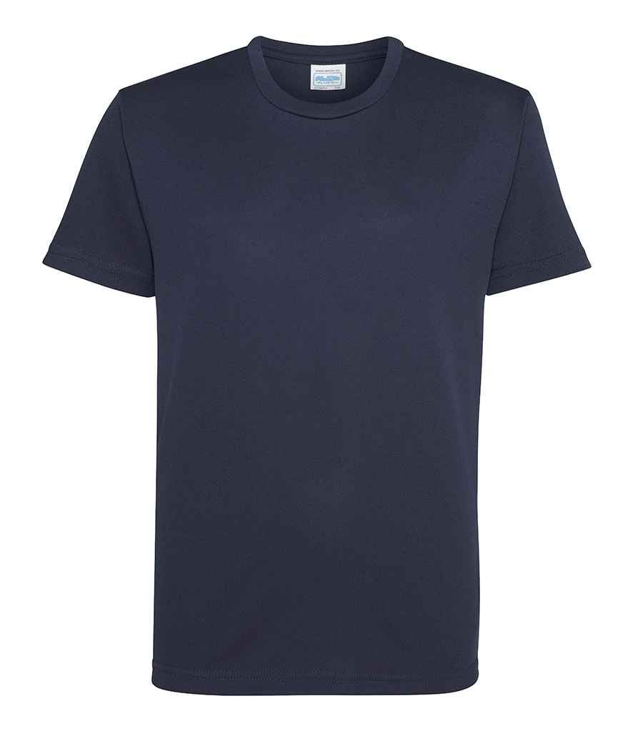 AWDis Kids Cool T-Shirt in French Navy by Just Cool — Custom branded clothing by Print Press, featuring premium embroidery produced in our specialist print lab in the UK.