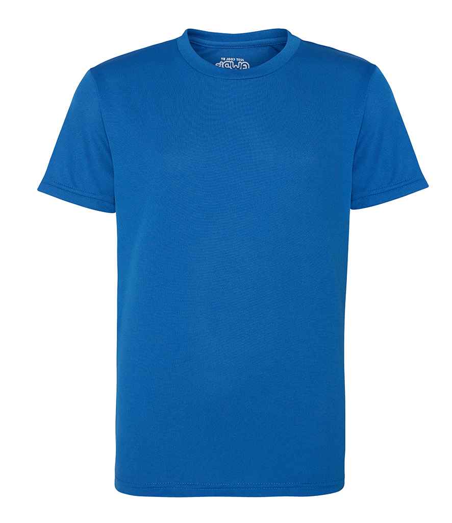 AWDis Kids Cool T-Shirt in Royal Blue by Just Cool — Custom branded clothing by Print Press, featuring premium embroidery produced in our specialist print lab in the UK.