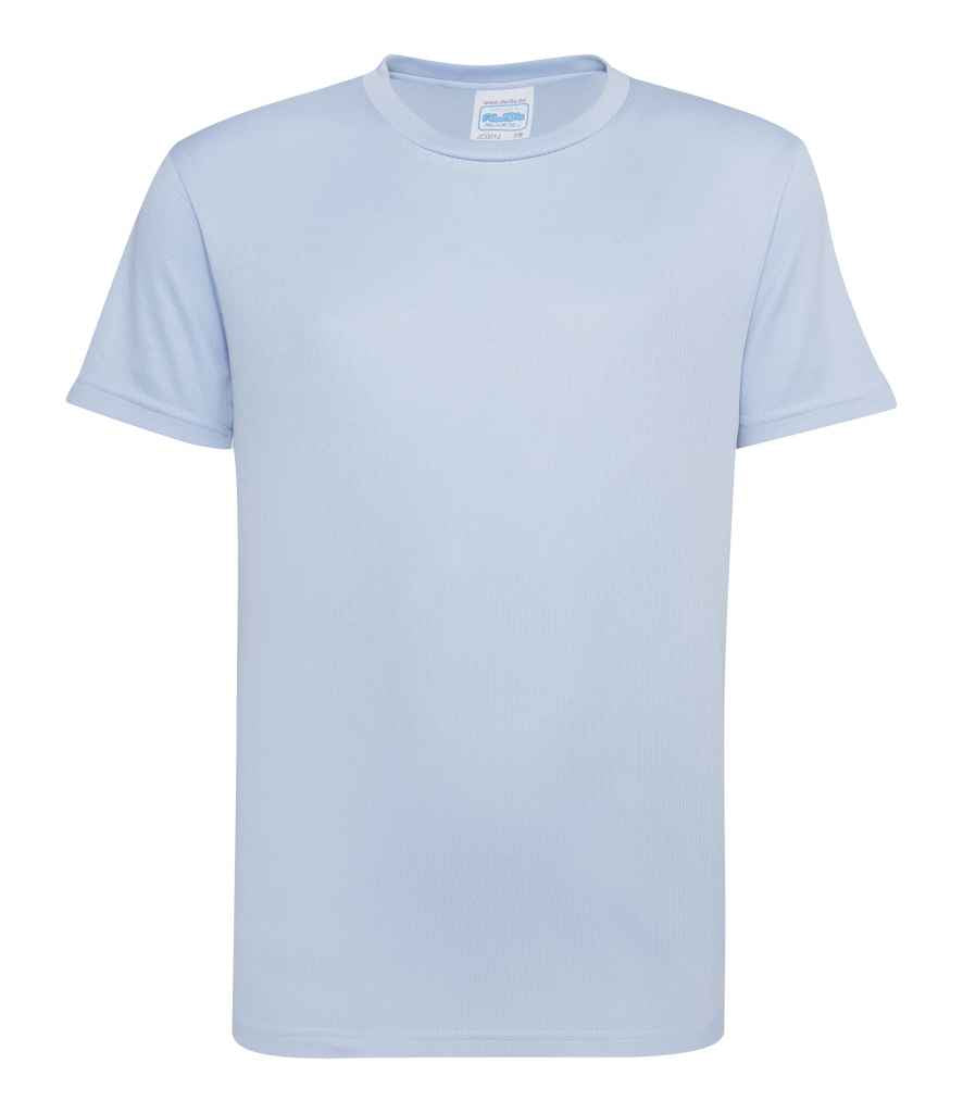 AWDis Kids Cool T-Shirt in Sky Blue by Just Cool — Custom branded clothing by Print Press, featuring premium embroidery produced in our specialist print lab in the UK.