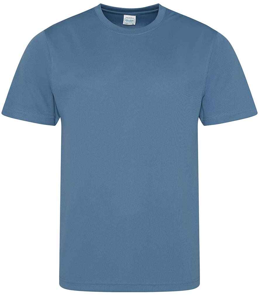AWDis Cool T-Shirt - (3rd Colours) in Airforce Blue by Just Cool — Custom branded clothing by Print Press, featuring premium embroidery produced in our specialist print lab in the UK.