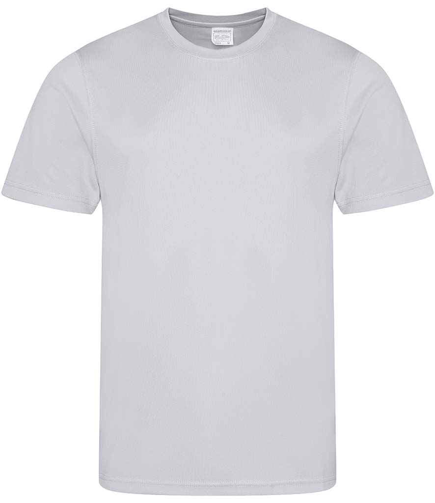 AWDis Cool T-Shirt - (2nd Colours) in Heather Grey by Just Cool — Custom branded clothing by Print Press, featuring premium embroidery produced in our specialist print lab in the UK.